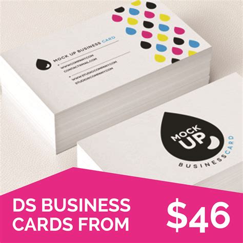 business card double sided printing.